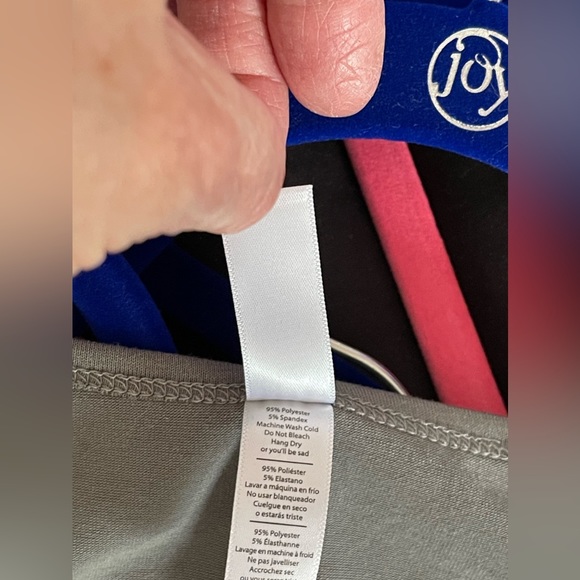 LuLaRoe gray tunic - Picture 3 of 5